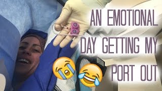 CHEMO PORT REMOVAL PROCEDURE VLOG [upl. by Lil524]