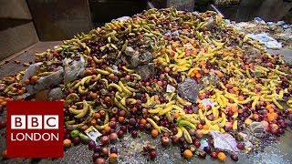 London’s rubbish problem Food waste – BBC London News [upl. by Wordoow]