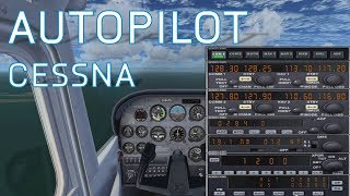 FSX Autopilot Tutorial  Cessna 172  Basic [upl. by Prinz]