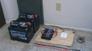 How to hook up Solar Panels with battery bank  simple detailed instructions  DIY solar system [upl. by Giark]