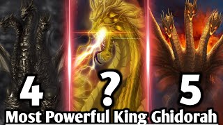 5 Most Powerful Versions Of King Ghidorah  Explained In Hindi  Monsterverse  BNN Review [upl. by Maggee]