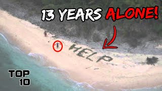 Top 10 People Who Got Stranded on a Deserted Island [upl. by Sawyor]