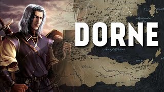 Dorne  Map Detailed Game of Thrones [upl. by Hendrix]