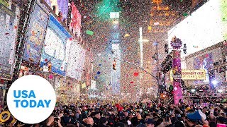 Happy New Year Watch cities around the world ring in 2020  USA TODAY [upl. by Aneeroc396]