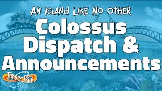 Thorpe Park  Colossus Dispatch amp Announcements  Interactive Video [upl. by Gal]