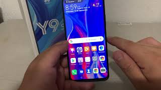 Como activar la grabación de pantalla en dispositivos huawei Y9S [upl. by Anilag]