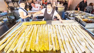 MASSIVE Mexican STREET FOOD Tour in MEXICO CITY MACHETE TACOS  SPICY TACOS AL PASTOR from HEAVEN [upl. by Ingamar]