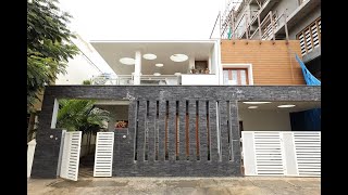 40x60 North facing Home in Hassan  DrRavi Residence by Design Studio Architect [upl. by Arykahs]