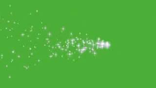 HD Green Screen ✩ Star Dust Effects [upl. by Stanislaus5]