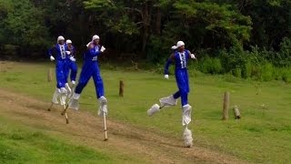 Stilt Walkers  The Race [upl. by Ayr536]