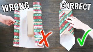 LifeChanging Gift Wrapping Hacks [upl. by Inej797]