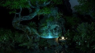 Rain Sounds at Night  Mountain Forest Ambience [upl. by Enilarac859]