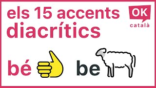 Els 15 accents diacrítics  OK CATALÀ  4K [upl. by Chere]