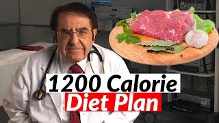 Dr Nowzaradan 1200 Calorie Diet Plan 1000 Calorie General Diet Plan [upl. by Crawley]