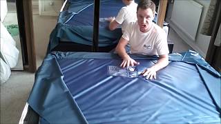 Adding water bed treatment to your waterbed mattress [upl. by Tallbott593]