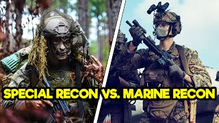 AIR FORCE SPECIAL RECON VS MARINE RECON [upl. by Manoff]