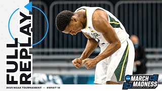 Baylor vs Villanova 2021 NCAA tournament Sweet 16  FULL GAME [upl. by Lathe]