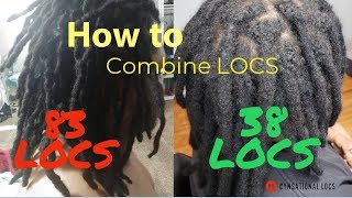 SEAMLESS LOC COMBINATION  No sewingNo glue CYNSATIONAL LOCS [upl. by Bertila]