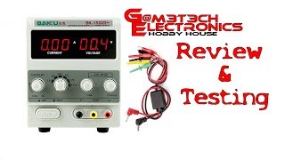 Baku 1502d DC Power Supply Testing amp Review [upl. by Noreik]