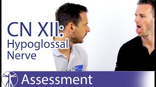 Cranial Nerve 12 Examination  Hypoglossal Nerve Assessment for Physiotherapists [upl. by Vere]