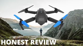 ZeroX Swift Foldable 720p HD Drone  An Honest Review [upl. by Aynna781]