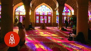 Step Inside Iran’s Kaleidoscopic Mosque [upl. by Otiv]