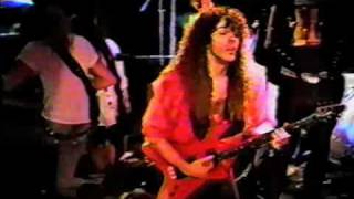 Cacophony  Jason Becker and Marty Friedman guitar duel  live in Japan 89 rare video [upl. by Nosnehpets]