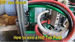 How to wire a Hot Tub Part 3 of 4 DIY Spa wiring made easy Arizona Hot Tub Factory [upl. by Jaan672]