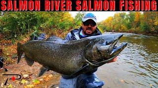 Salmon Fishing New Yorks World Famous Salmon River [upl. by Stanhope]