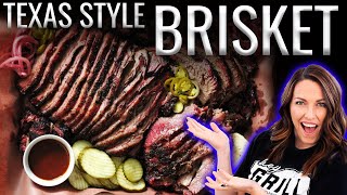 Texas Style Smoked Brisket [upl. by Brittni477]