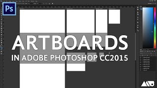 How to Create Artboards in Adobe Photoshop Tutorial [upl. by Gorski680]