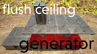 standard flush ceiling generator  Ark Survival Evolved 22 [upl. by Niwrehs]