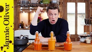 How to make Chilli Sauce  Jamie Oliver [upl. by Anhaj782]