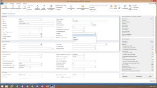 Kunden und Kontaktanlage – Microsoft Dynamics NAV Navision [upl. by Nahgrom]