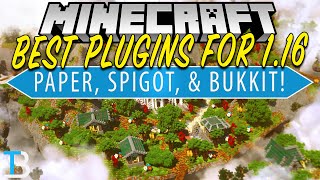 Top 5 Best Minecraft Plugins for 116 Spigot Bukkit Paper Plugins [upl. by Ailemaj646]