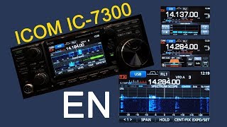 ICOM IC7300 Review and Full Walk Through [upl. by Bridget]