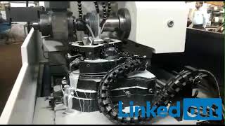 TASA CNC Serration Milling Machine  Cross Serrated [upl. by Tanner]