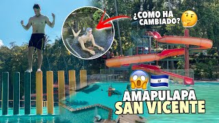 VISITAMOS AMAPULAPA 😱🧜🏻‍♀️ El legendario TURICENTRO de SAN VICENTE [upl. by Eenahc]