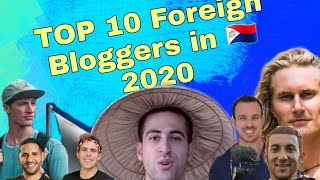 Top 10 Foreign Vloggers in the Philippines [upl. by Antipas]