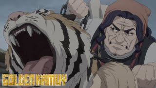 Grannie Breaks Out of Prison and Fights a Tiger  Golden Kamuy [upl. by Libys]