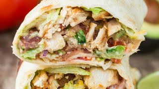 How to make Chicken Wraps [upl. by Alodi]