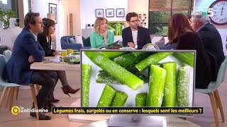 Légumes frais surgelés ou en conserve  lesquels sont les meilleurs [upl. by Aineles20]