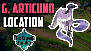 How to Catch Galarian Articuno  Pokemon Sword amp Shield DLC [upl. by Tnahsarp]