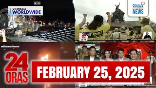 24 Oras Express February 25 2025 HD [upl. by Atiniv824]