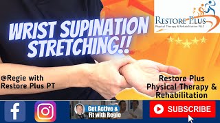 Wrist Supination Stretching [upl. by Guttery]