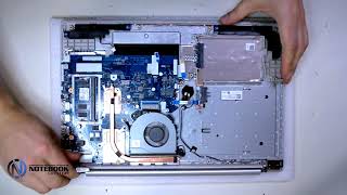 Lenovo Ideapad 320  Disassembly and cleaning [upl. by Anwadal]