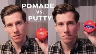 TUTORIAL  How to use a hair styling pomade [upl. by Ayidan]