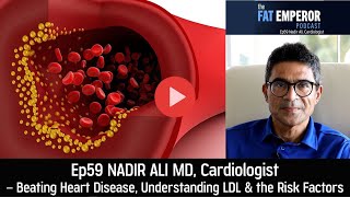 Ep 60 Nadir Ali MD Cardiologist Beating Heart Disease thru Understanding LDL and the Risk Factors [upl. by Marena]