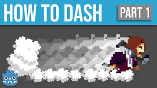 Creating a COMPLETE Dash Effect in Godot 3 Part 1 [upl. by Lednor913]