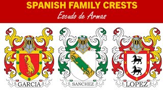 Spanish Family Crests [upl. by Perri]